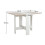 Living And Home Drop Leaf Kitchen Dining Table Small Breakfast Folding Bar Table 6