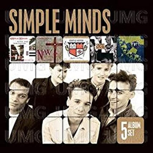5 ALBUM SET - SIMPLE MINDS - CD
