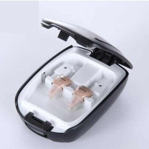 (Pair) Rechargeable Hearing Aids and Invisible Hearing Aid (Upgrade version)