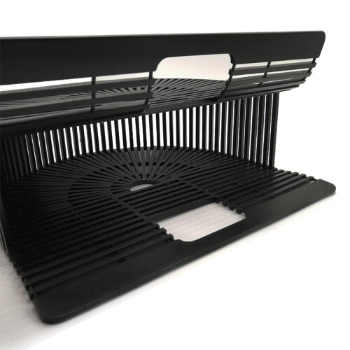 (Black, S) Wooden Bamboo Clutch Handbag For Women 1