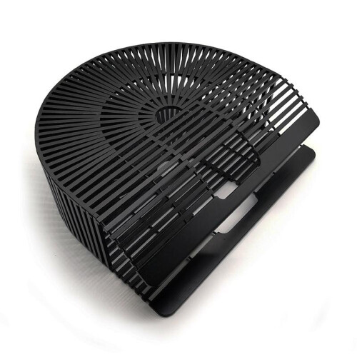 (Black, S) Wooden Bamboo Clutch Handbag For Women 2