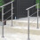 Living And Home (180cm 2 Cross Bar) Handrail Kit Outdoor Grab Rail Garden Step Support Variable Angle 1