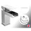 Chrome Bathroom Waterfall Basin Tap incl Fixings 1