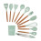 (Green) 11pc Silicone Kitchen Utensils Set 1