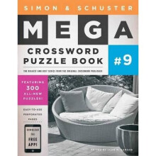 Simon Schuster Mega Crossword Puzzle Book 9, 9 Ss Mega Crossword Puzzles