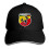 (Black) Abarth Logo Car Unisex Cap Adjustable Sandwich Hat 1