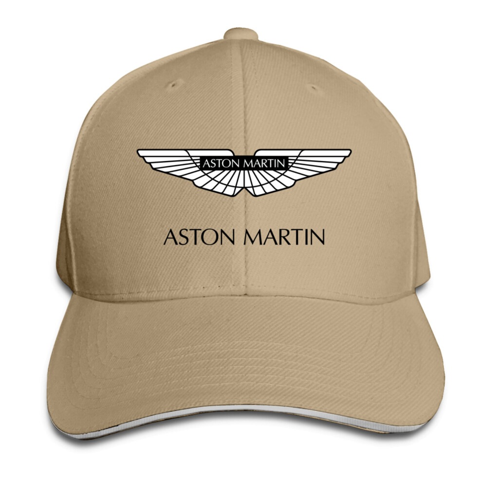 (Natural) Aston Martin Logo Fashion Adjustable Cap Hats