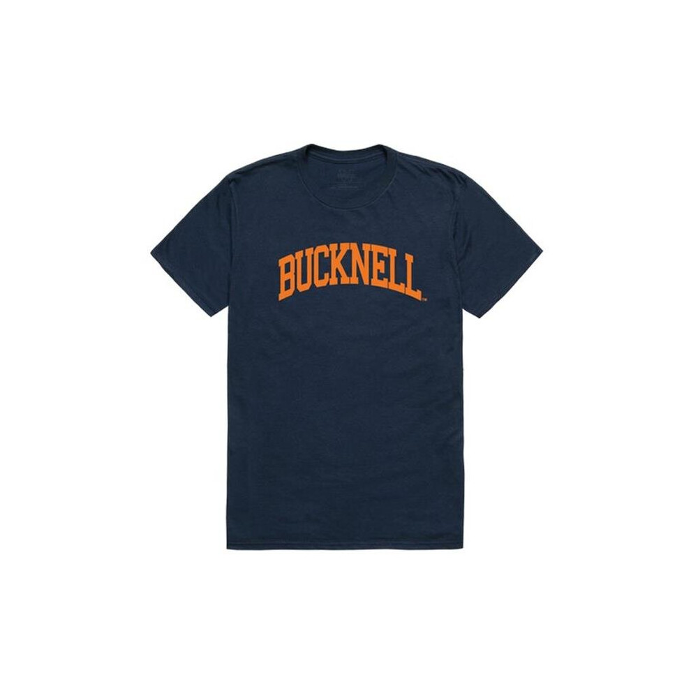 W Republic 537-273-NVY-05 Bucknell University Men College T-Shirt, Navy - 2XL-image-OPC-P87X9BR-NEW