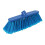 (Blue) Poly Broom Head Stiff Bristles 1