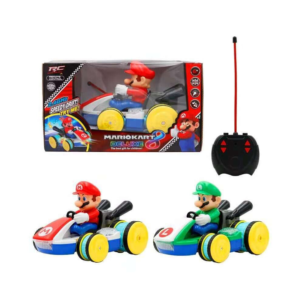 Mario kart remote control car blinking red online