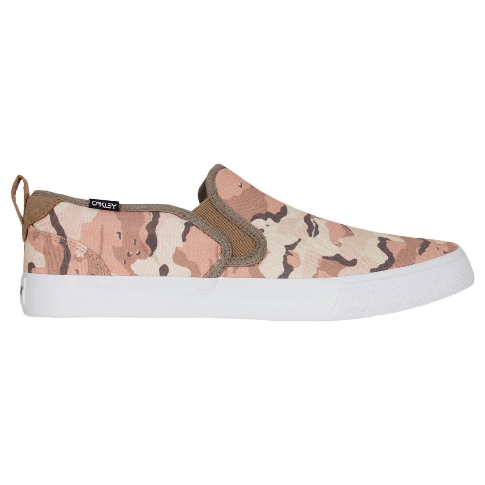 (UK 8, Camo Desert) Oakley Mens 2021 B1B Classic Slip On Hydrolix Moisture Management Trainers