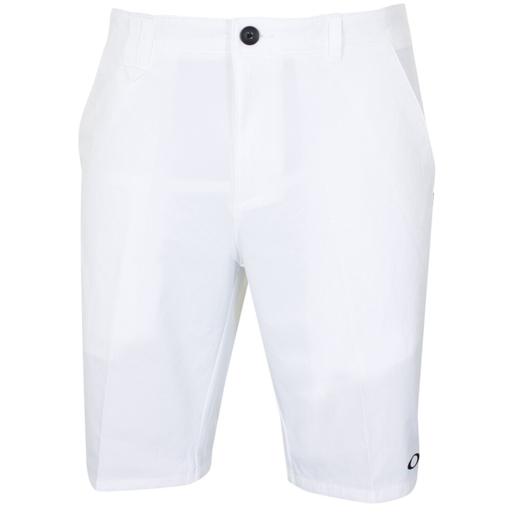 (38, White) Oakley Mens Take Pro Durable Water Resistant Stretch Golf Shorts