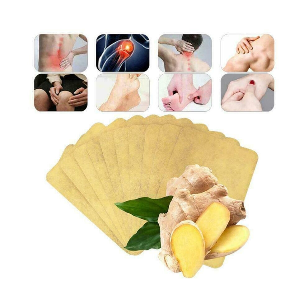 50PCS Lymphatic Herbal Ginger Patch sticker Lymphatic Detox Healing