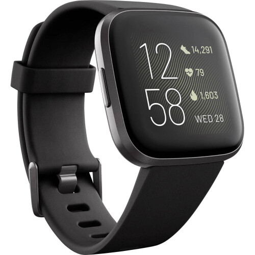 Fitbit Fitbit Versa 2 Smartwatch Black Carbon