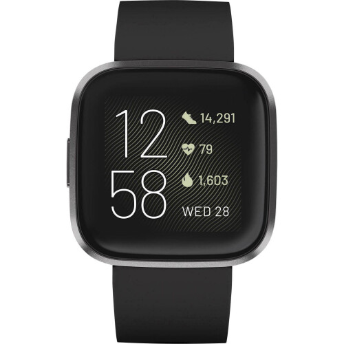 Fitbit Fitbit Versa 2 Smartwatch Black Carbon 1