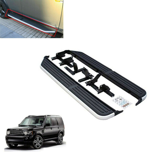 NEW SIDE STEPS RUNNING BOARD FOR LAND ROVER DISCOVERY 3 AND 4 OE STYLE