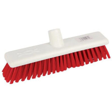 (Red) Broom Head Washable Soft 12" 30cm