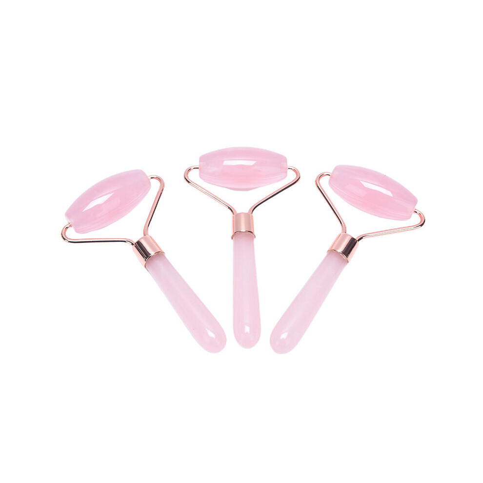 Hkhbjs Rose Crystal Face Lift Massager Crystal Roller Facial Massage