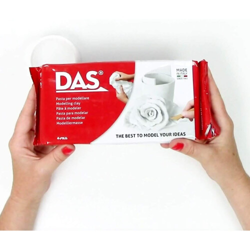 1kg Modelling Clay - White 1