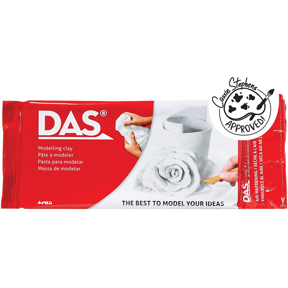 Das White Modelling Clay - 1Kg