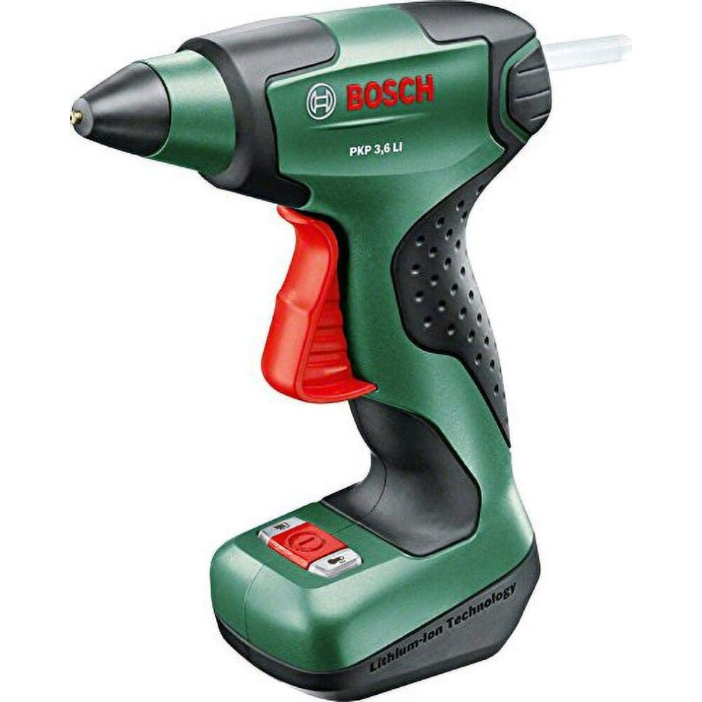 Bosch 603264670 PKP 3.6 LI Cordless Glue Gun with Integrated 3.6 V Lithium-Ion Battery