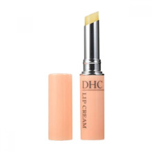 DHC Lip Cream 1.5g – Ultra-Hydrating Lip Balm with Vitamin E, Aloe & Olive Oil; Primes Lips or Adds Gloss (4.51141E+12)