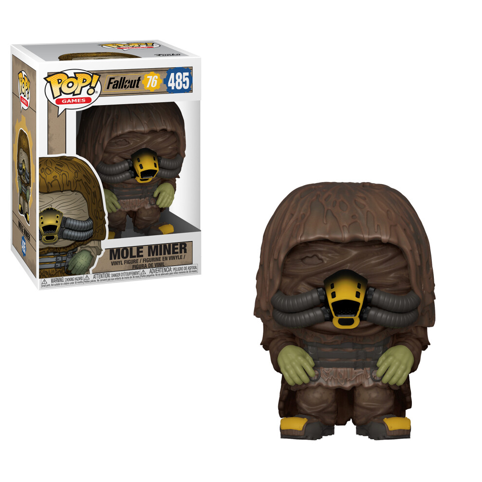 Funko POP! Games Fallout: Mole Miner, Vinyl Figure