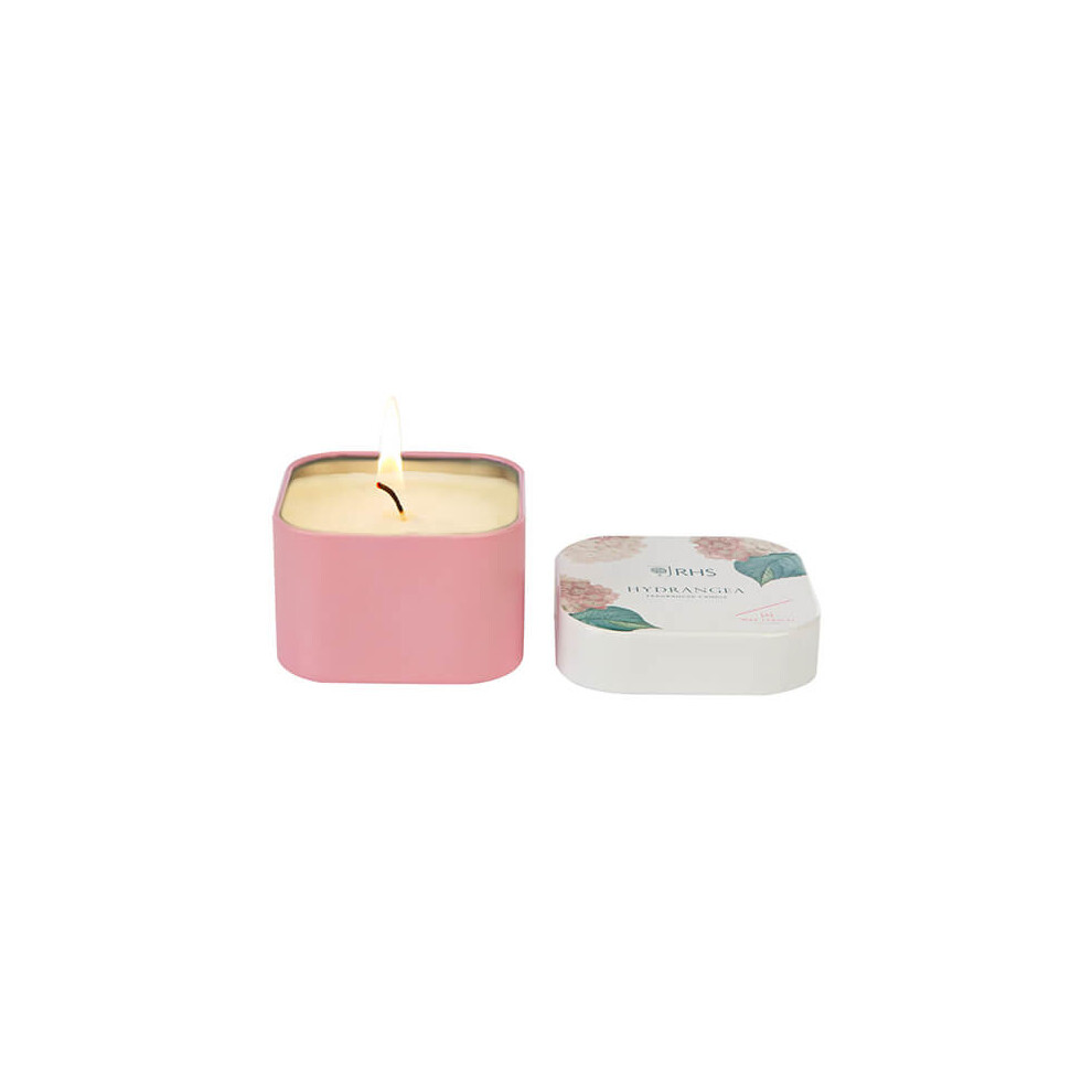 Wax Lyrical Candle Tin Hydrangea. Burn Time Approx 20 Hours