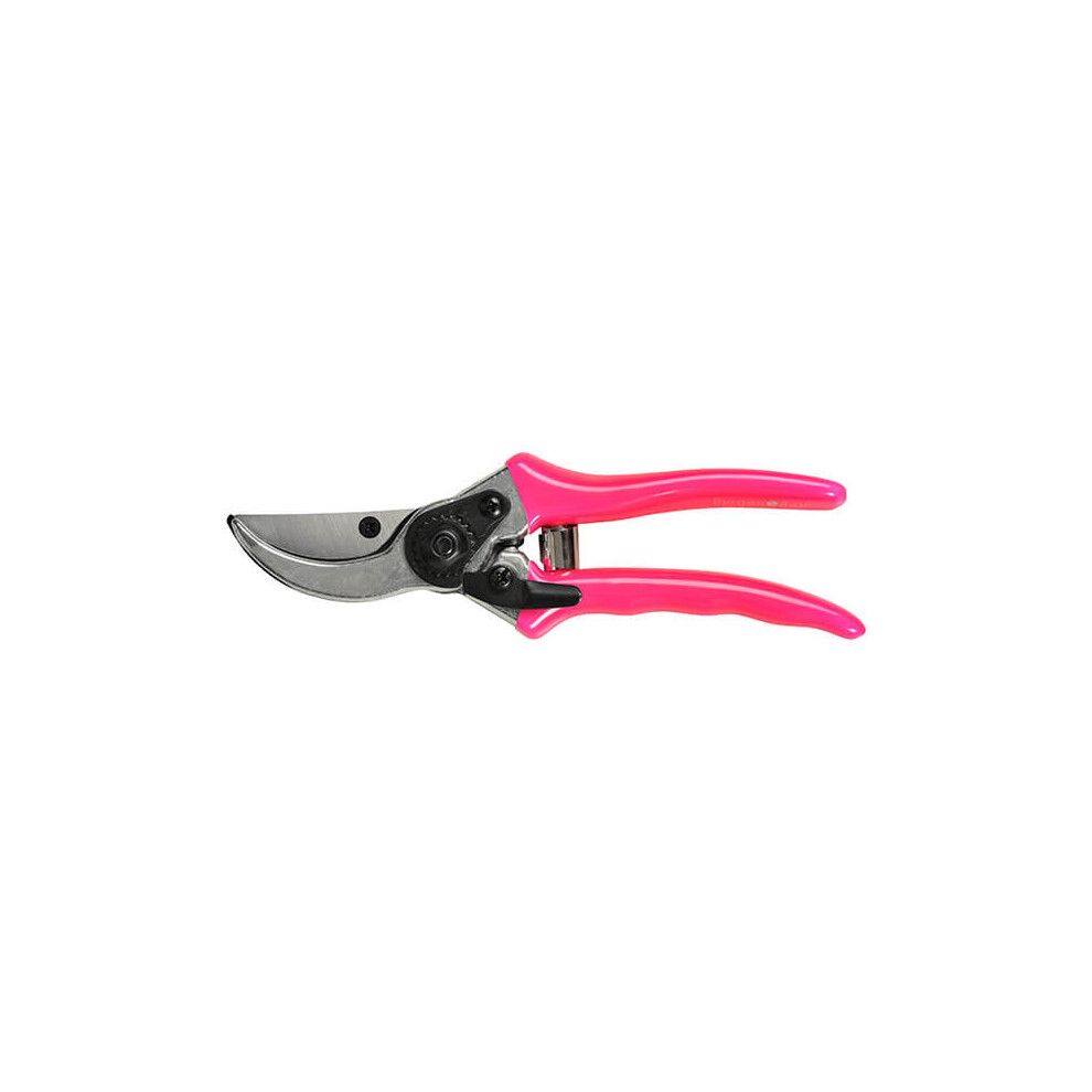 RHS Florabrite Fluorescent Bypass Secateurs - Pink