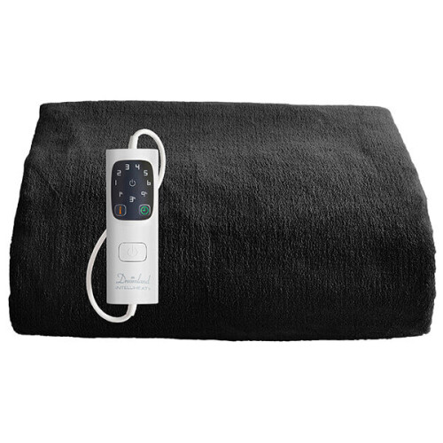 Dreamland Dreamland Intelliheat Luxury Heated Black Throw 1
