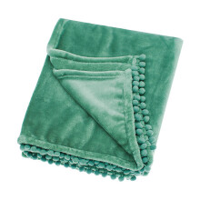 Walton & Co Cashmere Moss Touch Fleece Throw