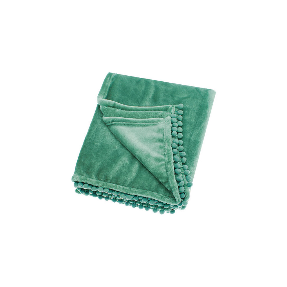 Walton & Co Cashmere Moss Touch Fleece Throw