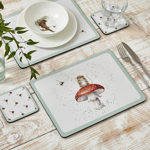 Wrendale Wrendale Designs Set of 6 Bee Placemats 2