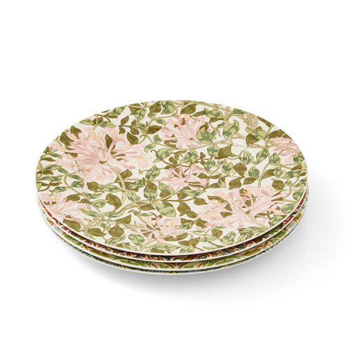 Morris & Co Set of 4 Mixed Design Plates 2