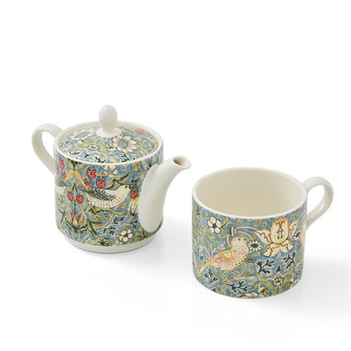 Morris & Co Spode Porcelain Tea for One Set 1