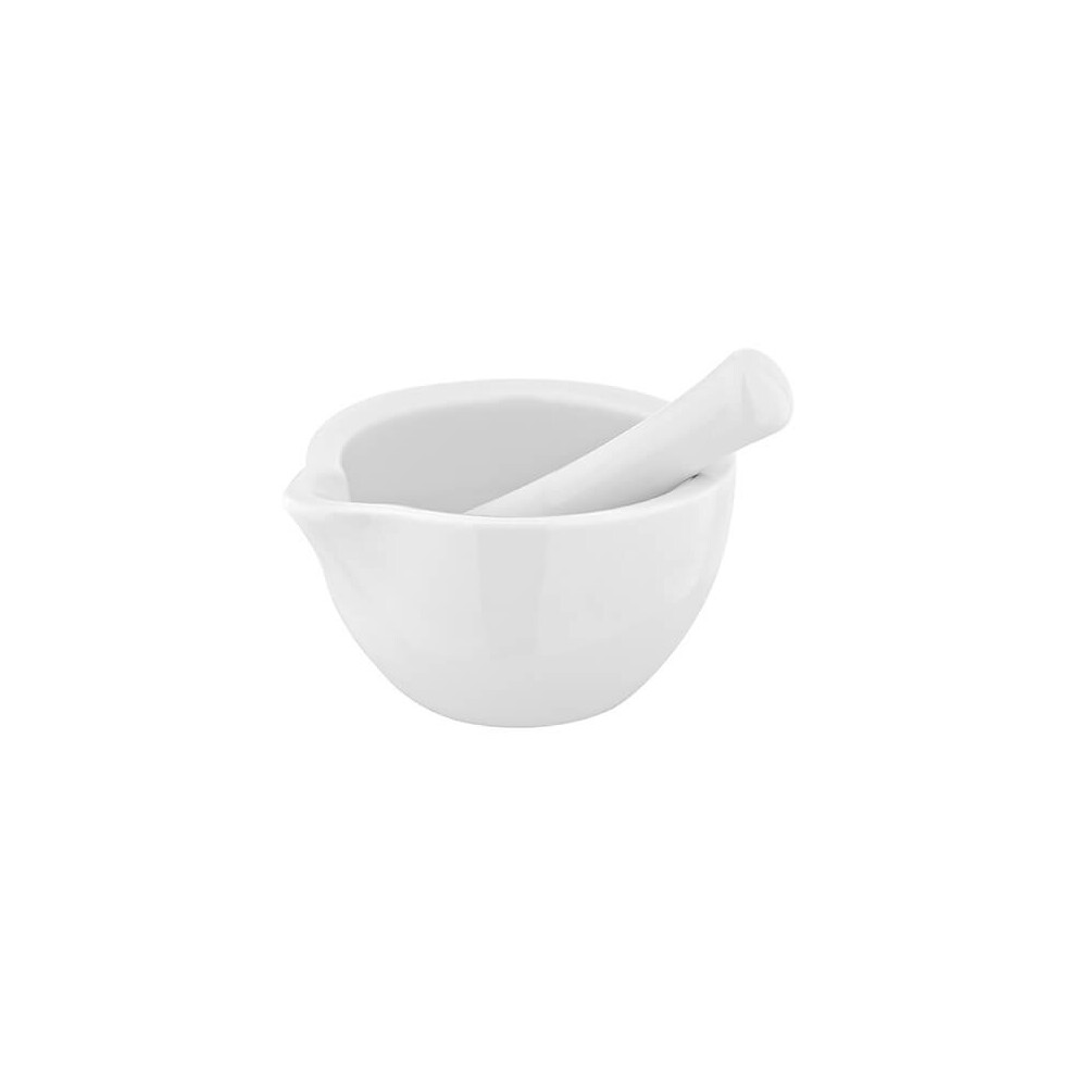 Judge Pestle and Mortar, 10cm, White, 20 x 30 x 25 cm