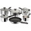Judge Judge Vista 6 Piece Draining Saucepan Set 1