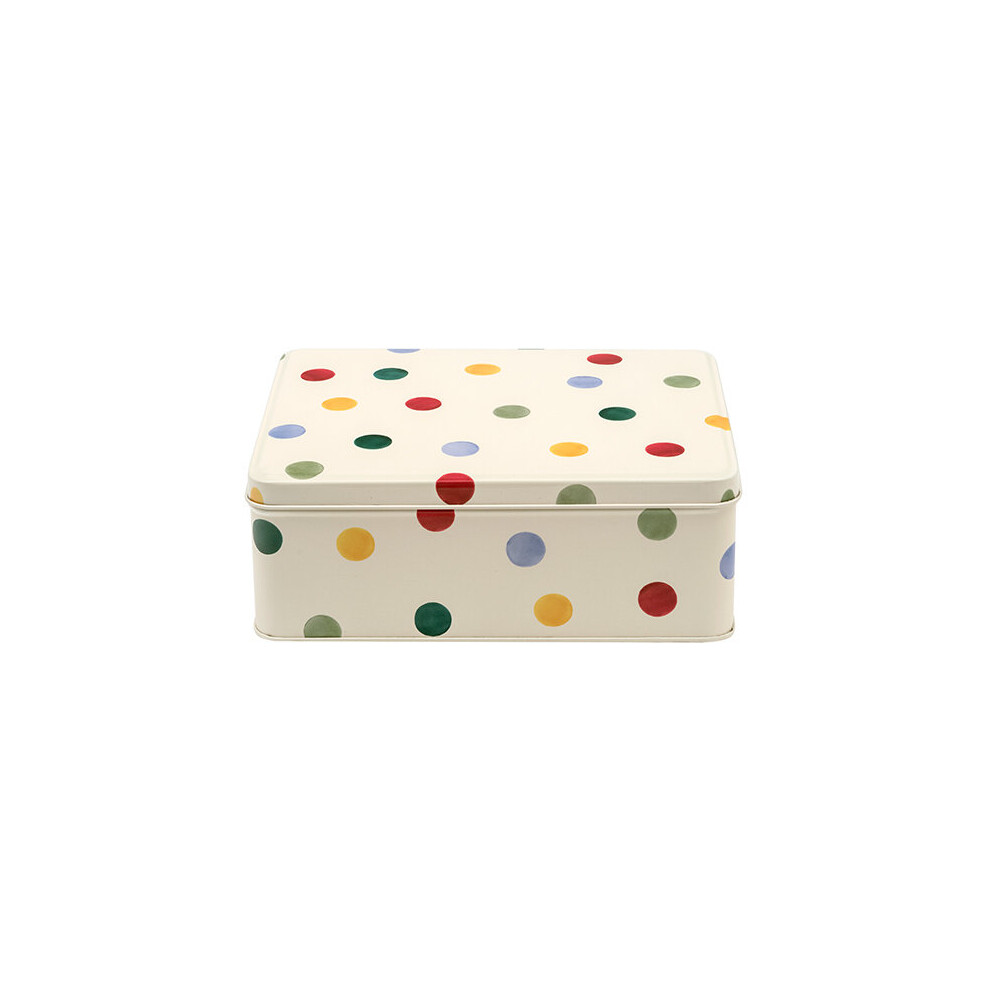 Emma Bridgewater Polka Dot Deep Rectangular Tin