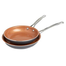 Gotham Steel Diamond Fry Pan Twin Set