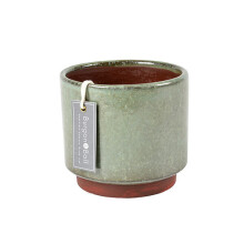 Burgon & Ball Malibu Green Medium Glazed Pot