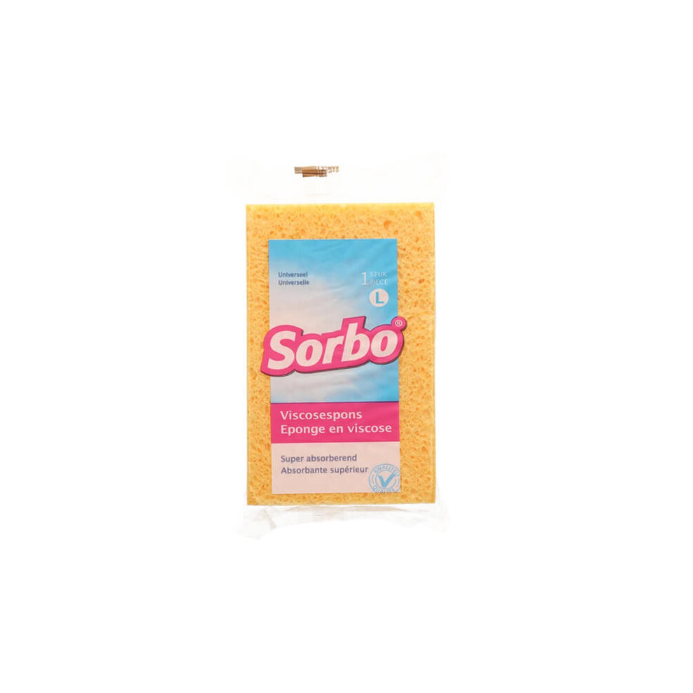 Sorbo 10S00152 Heavy Duty Sponge, Multi-Colour, 4.1 X 13.5 X 22 Cm