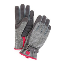 Burgon & Ball - Love the Glove - Sized Ladies Gardening Gloves - Grey Tweed SM