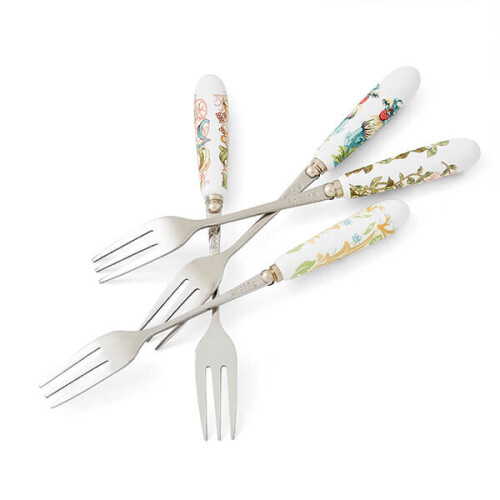 Morris & Co Set of 6 Pastry Forks 2