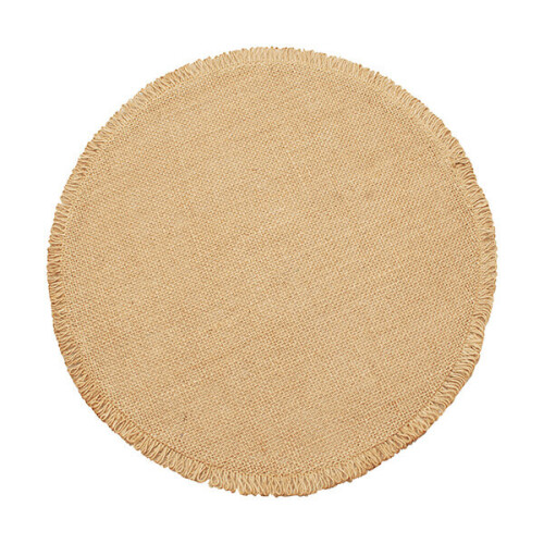 Walton & Co Circular Jute Placemat Natural