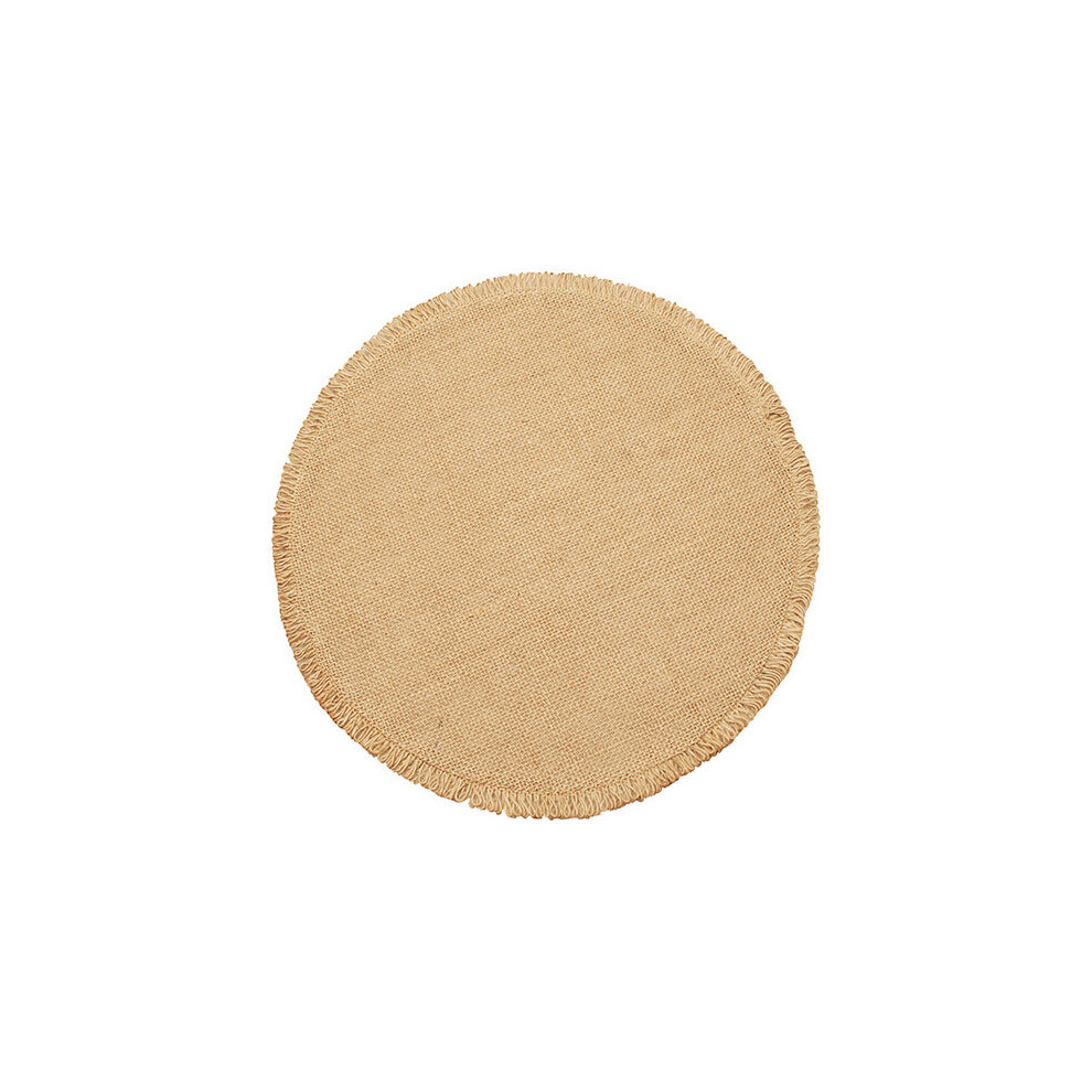 Walton & Co Circular Jute Placemat Natural