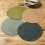 Walton & Co Circular Jute Placemat Natural 2