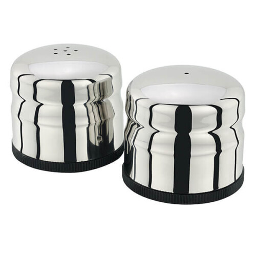 Judge Judge 2 Piece Cruet Set, Stainless Steel, Silver