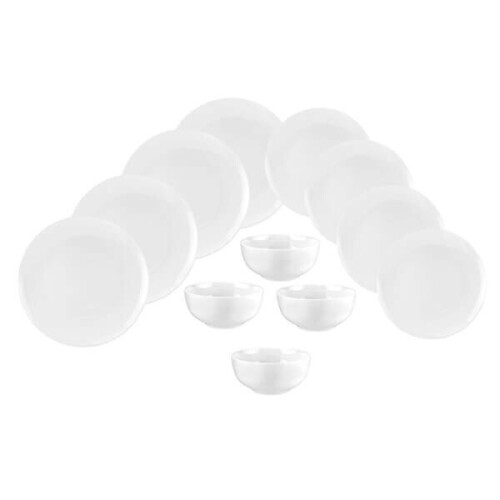 Royal Worcester Serendipity 12pc Coupe Dinner Set (Fine Bone China)