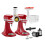KitchenAid KitchenAid 5KSM2FPPC Stand Mixer Attachments Set, Steel 3