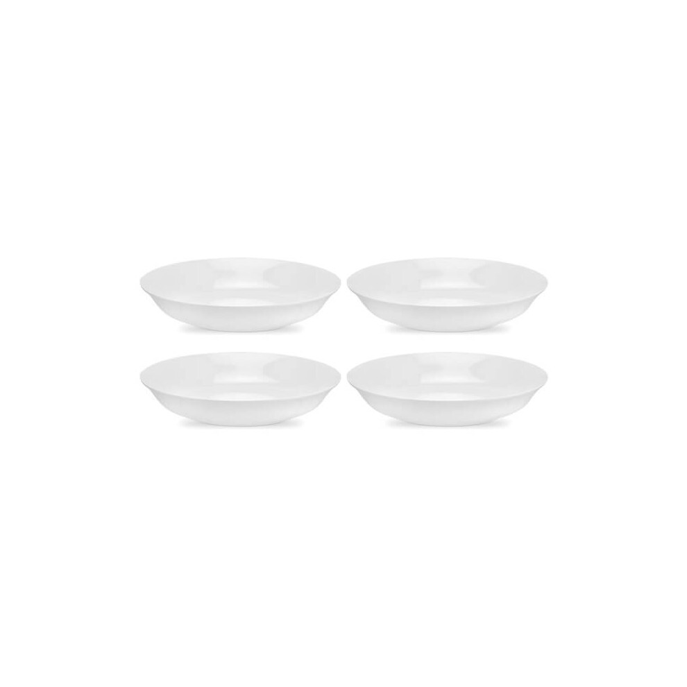 Portmeirion Home & Gifts Pasta Bowl Set of 4, White
